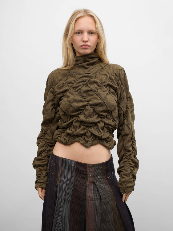 Girbaud Scrunched Jumper 