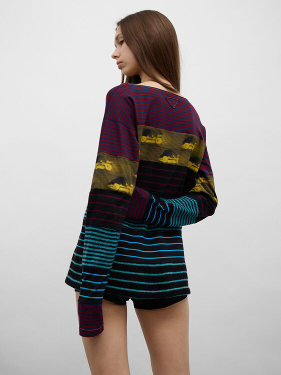 Prada Striped Jersey 