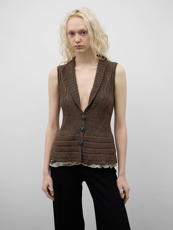 Just Cavalli Knitted Vest 