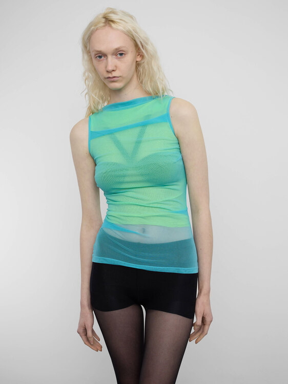 Plein Sud Gathered Top 