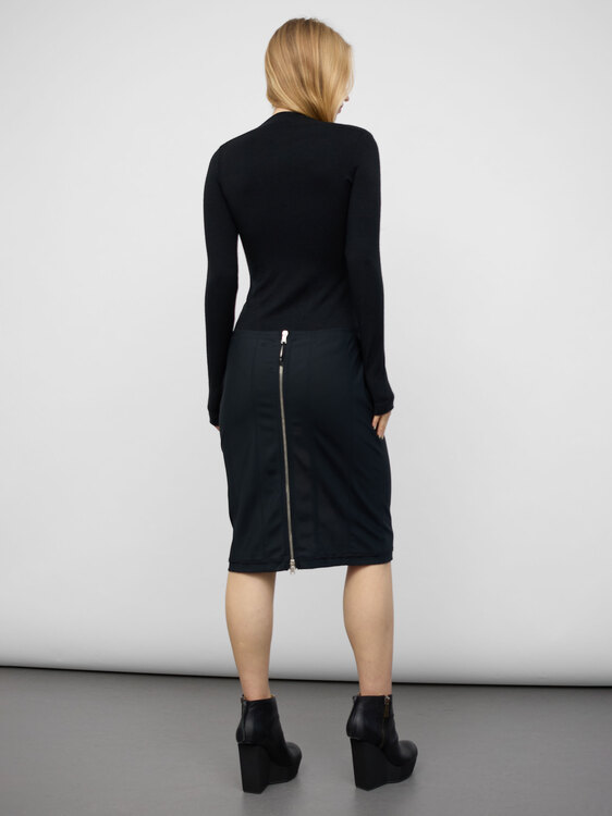 Plein Sud Draped Collar Blouse 