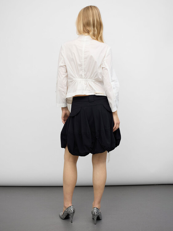 Michiko Koshino Chiffon Panels Shirt 