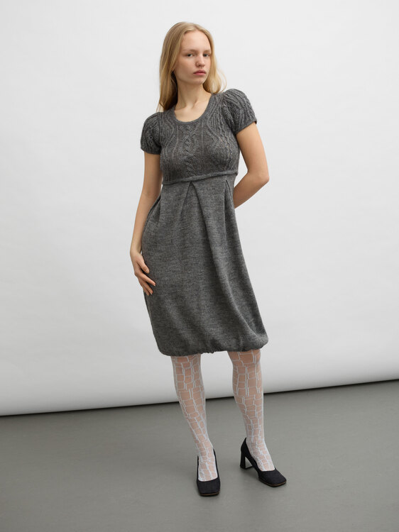 Stefanel Wool Midi Dress 