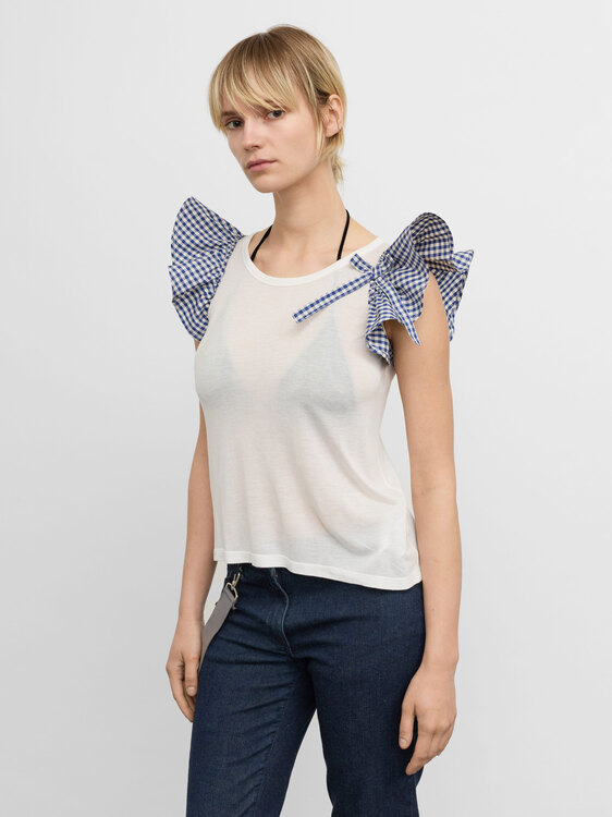 Valentino Cap Sleeve Top 