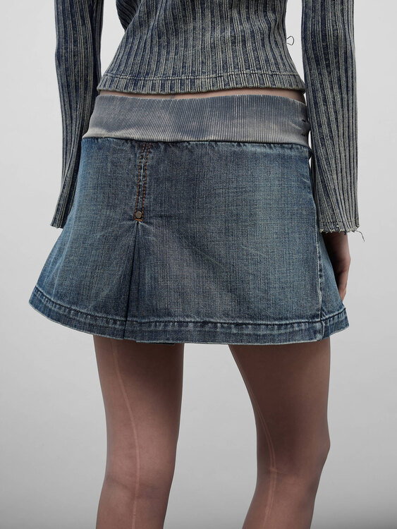 Killah Denim Mini Skirt 