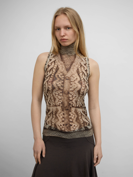 Gaultier Trompe L'œil Top 