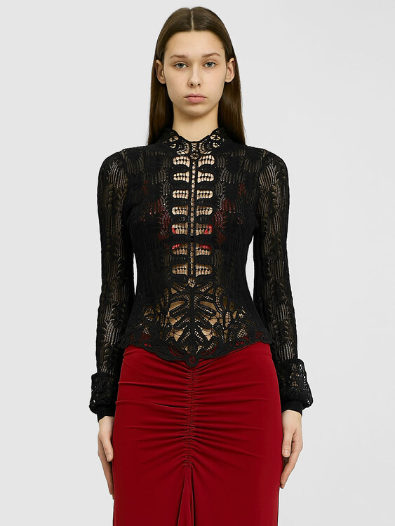 Anna Sui Knit Blouse 