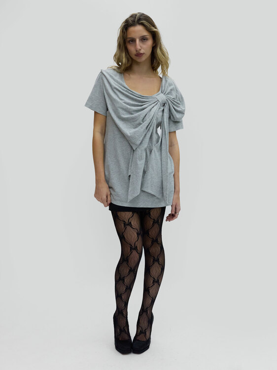 Valentino for GAP Grey Bow T-Shirt 