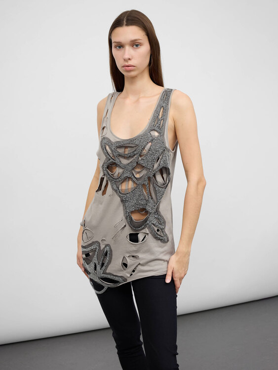 Ann-Sofie Back Cutout Top 