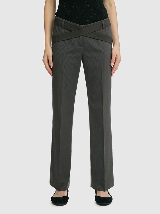 Cop Copine Pinstripe Trousers 