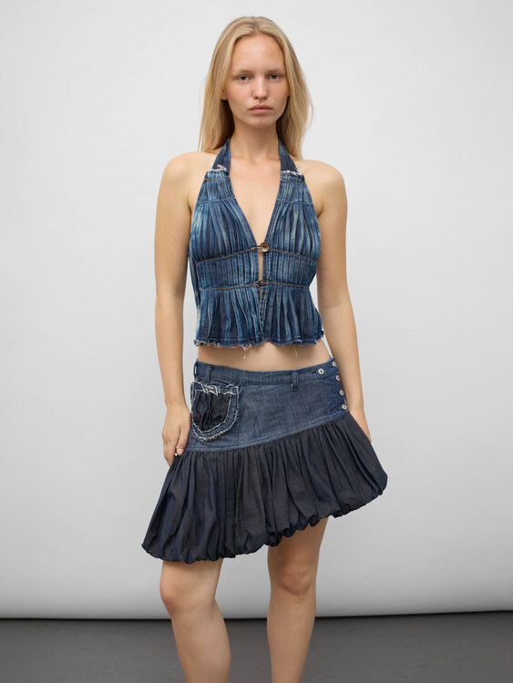 Miss Sixty Denim Halter Top 
