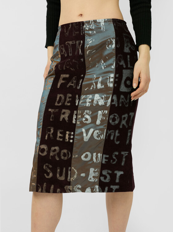 Custo Barcelona Corduroy Skirt 