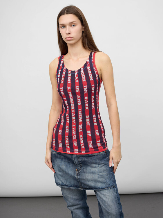 E-Play Graphic Print Tank Top 
