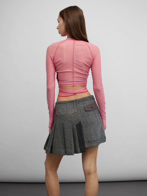 Miss Sixty Deconstructed Skirt 