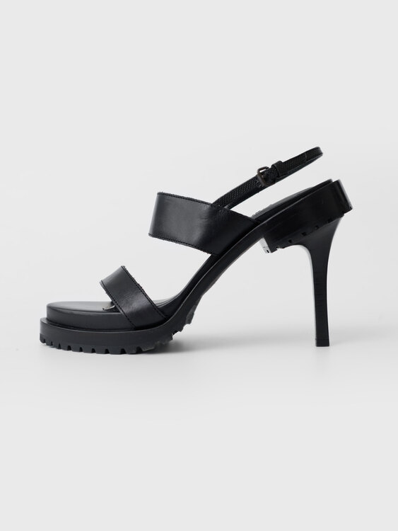 A.F. Vandevorst Stacked Heel Sandals 
