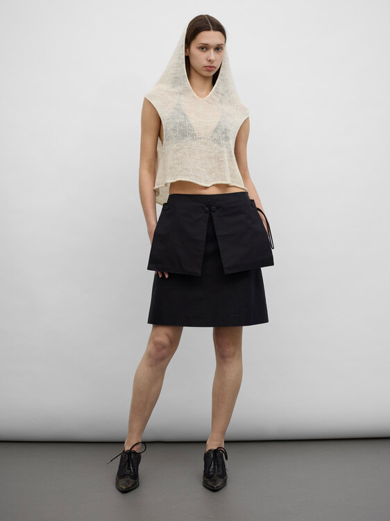 Sarah Pacini Knitted Vest 