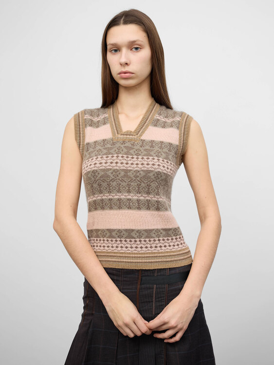Galliano Knitted Vest 