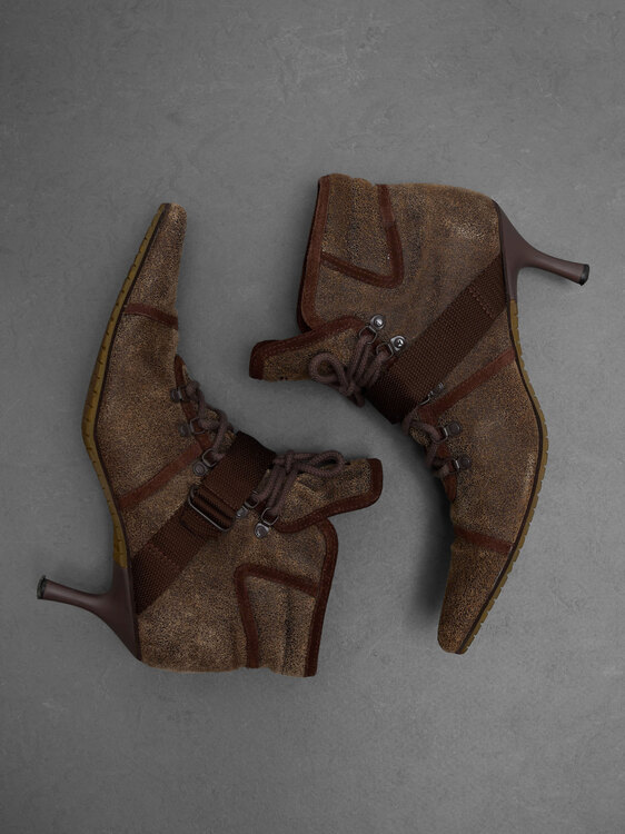 Diesel Lace-Up Boots 