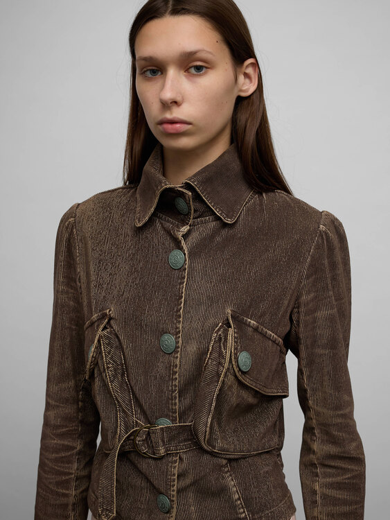 Michiko Koshino Corduroy Jacket 