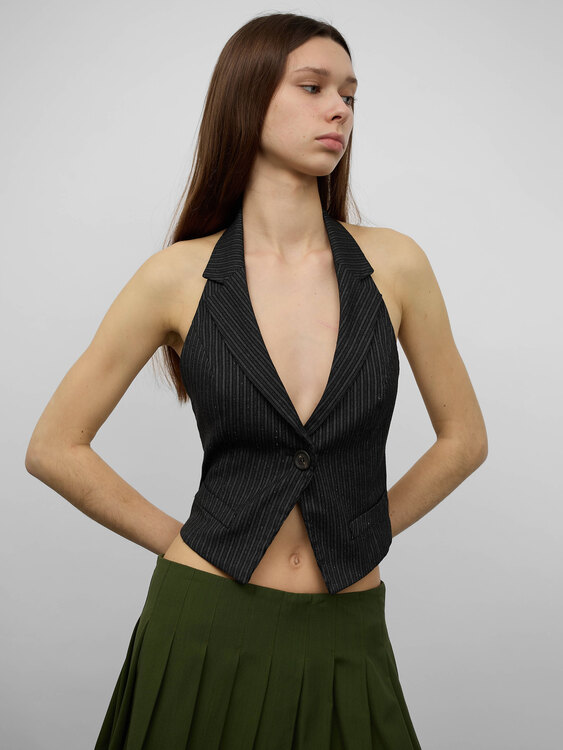 Benetton Backless Halter Vest 