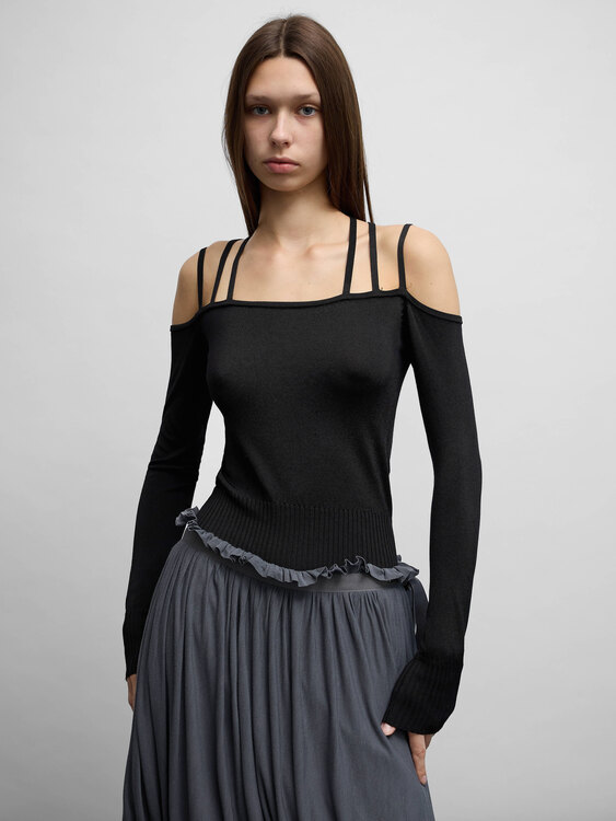 Miss Sixty Off-Shoulder Top 