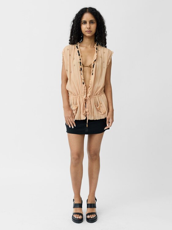 Tsumori Chisato Silk Top 