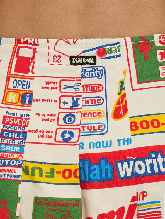 Killah Pleated Mini Skirt 