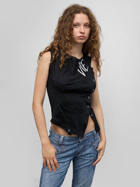 Deconstructed Sleeveless Top 