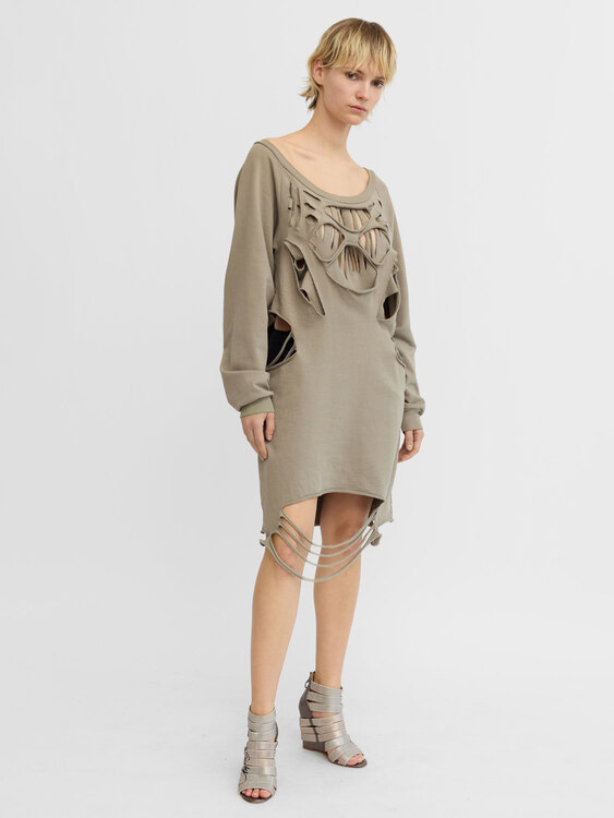 Ann-Sofie Back Cutout Longsleeve Dress 