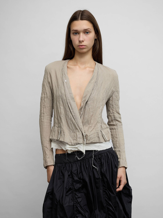 Acne Crinkle Effect Blazer 