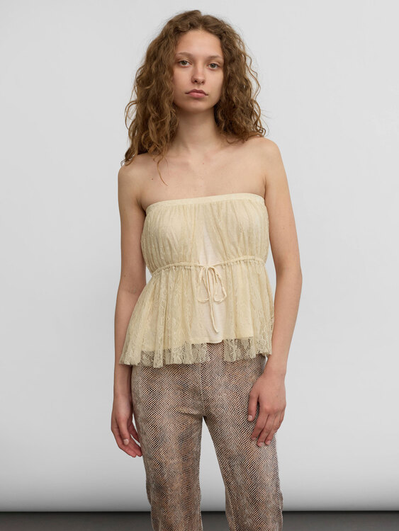 Plein Sud Strapless Top 