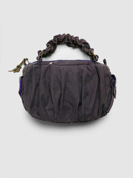 Diesel Gathered Canvas Mini Bag 