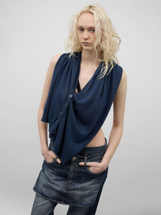 Killah Navy Knitted Snood 