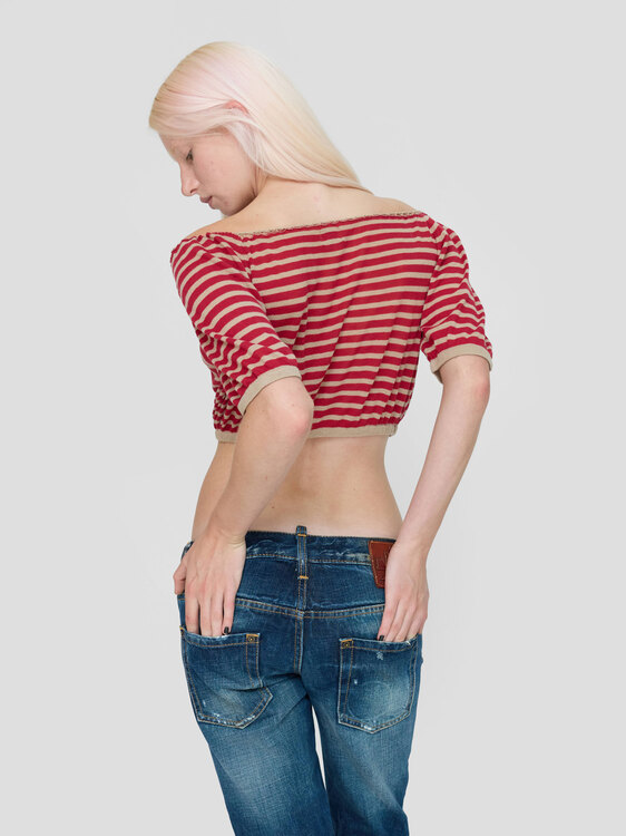 Adolfo Dominguez Fine-Knit Cropped Cardigan 