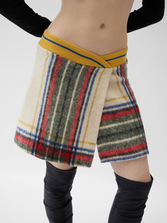 Nolita NYC Plaid Mini Skirt 