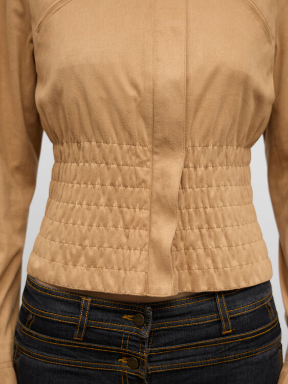 Plein Sud Faux Suede Jacket 