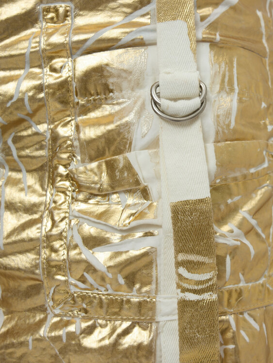 Nolita Gold Mini Skirt 