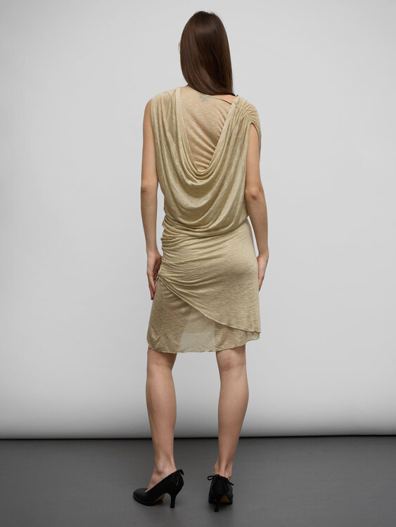 Extē Draped Mini Dress 