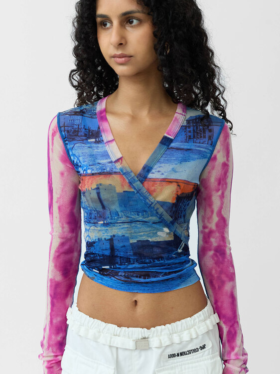 Gaultier Mesh Cardigan 