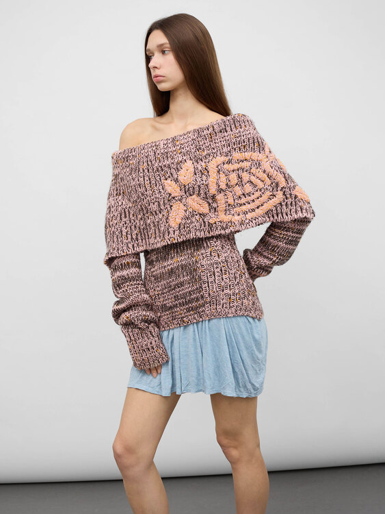 Gsus Off-Shoulder Jumper 