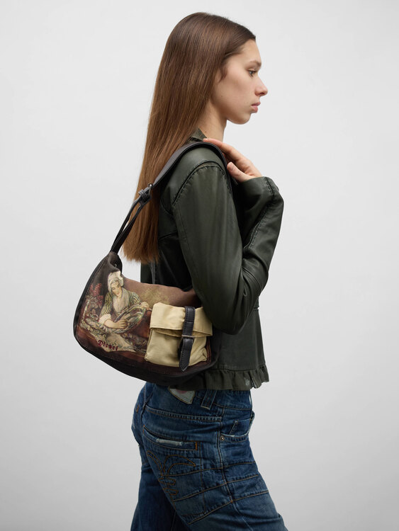 Diesel Canvas Handbag 