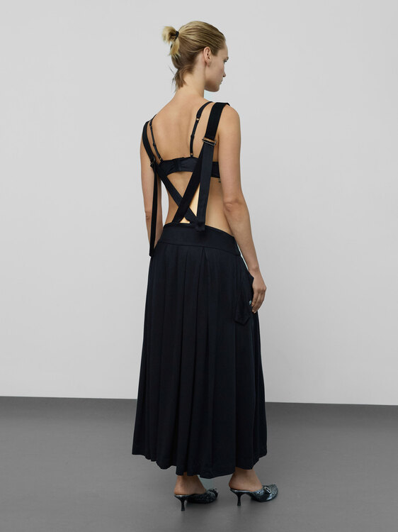 Zucca Dungaree Skirt 