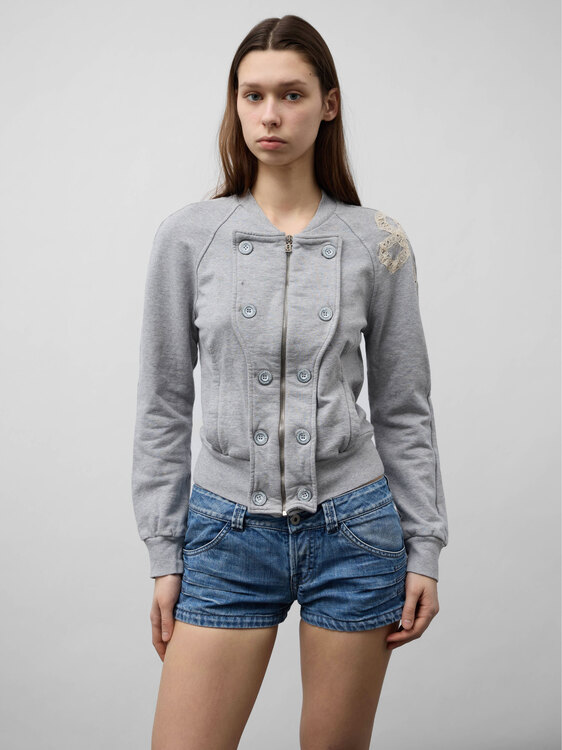 Galliano Sweatshirt Jacket 