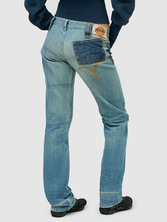 Michiko Koshino Patchwork Jeans 