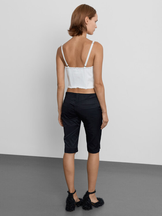 Miss Sixty Satin Low Rise Shorts 