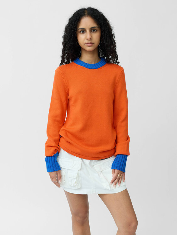 Dirk Bikkembergs Orange Jumper 