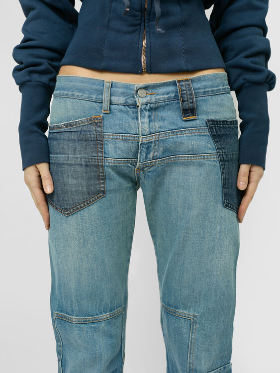Michiko Koshino Patchwork Jeans 