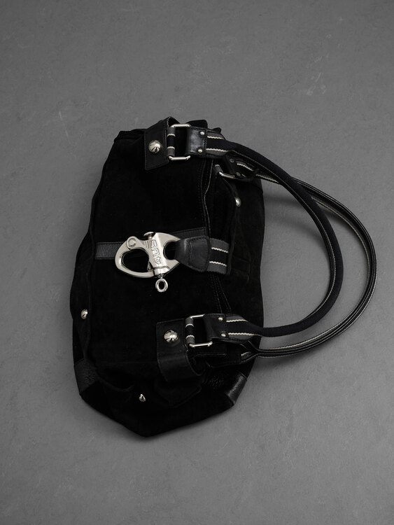 4US Suede Shoulder Bag 