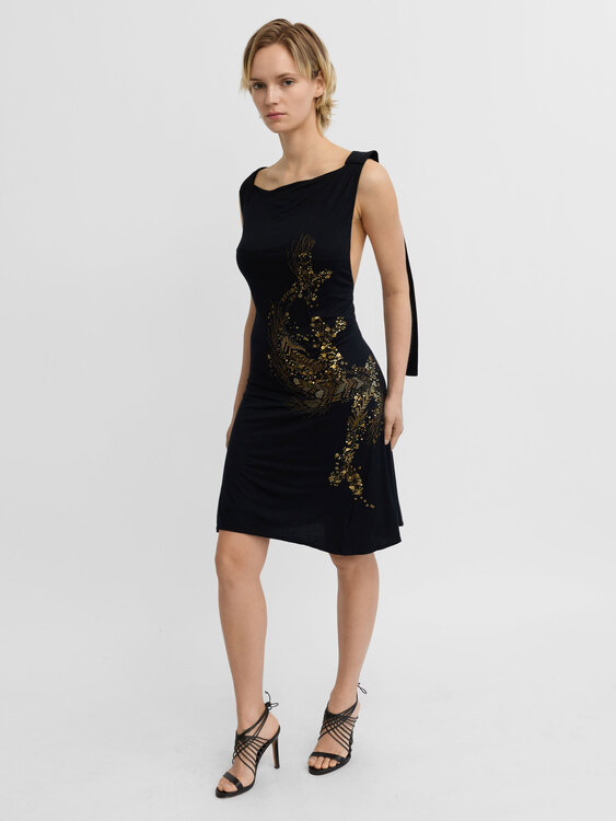 Diesel Open Back Dress 