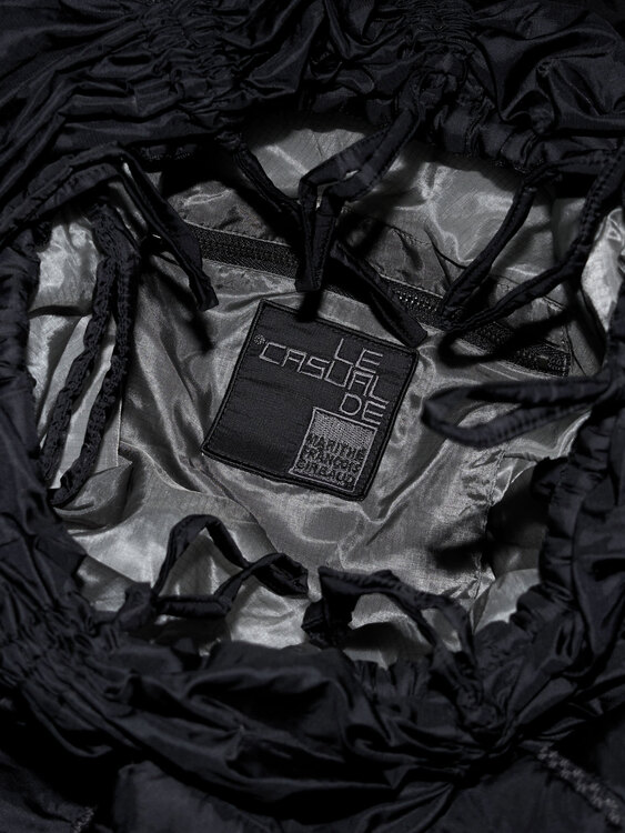 Girbaud Nylon Patchwork Puffer Bag 